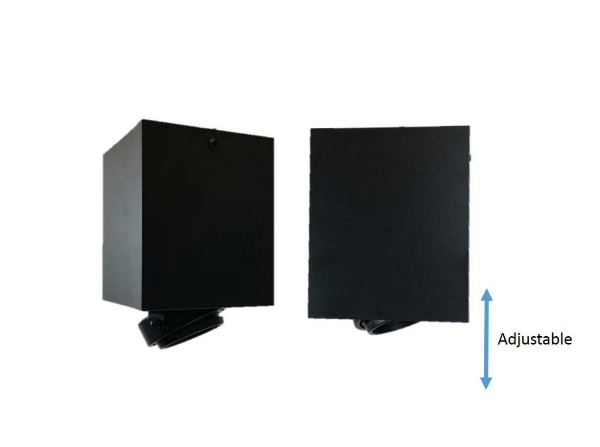 Square Surface Mount Box Adjustable Downlights (GU10) - Three Cubes Lightings (Singapore)