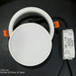 LED Round 8988/8989 (12w/18w) Downlights (Removable Frame) with Safety Mark Driver - Three Cubes Lightings (Singapore)