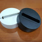 Track to Surface Mount Round Base Adapter - Three Cubes Lightings (Singapore)