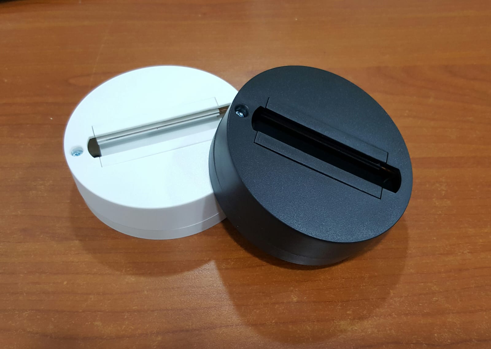 Track to Surface Mount Round Base Adapter - Three Cubes Lightings (Singapore)