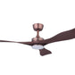 PO Eco Fan DC Motor PO1-0605 Series (Cherry Wood Blade) - Three Cubes Lightings (Singapore)