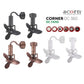 Acorn DC-360 – WH (16″)Corner Ceiling Fan