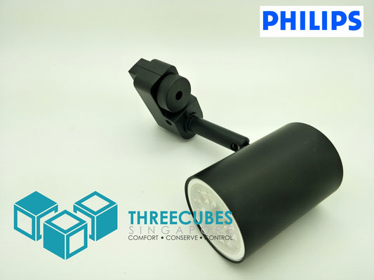 Track Lights GU10 Fitting BASIC (LED Bulbs and track sold separately) with PHILIPS LED - Three Cubes Lightings (Singapore)