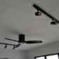 Track Lights GU10 Fitting BASIC (LED Bulbs and track sold separately) with PHILIPS LED - Three Cubes Lightings (Singapore)