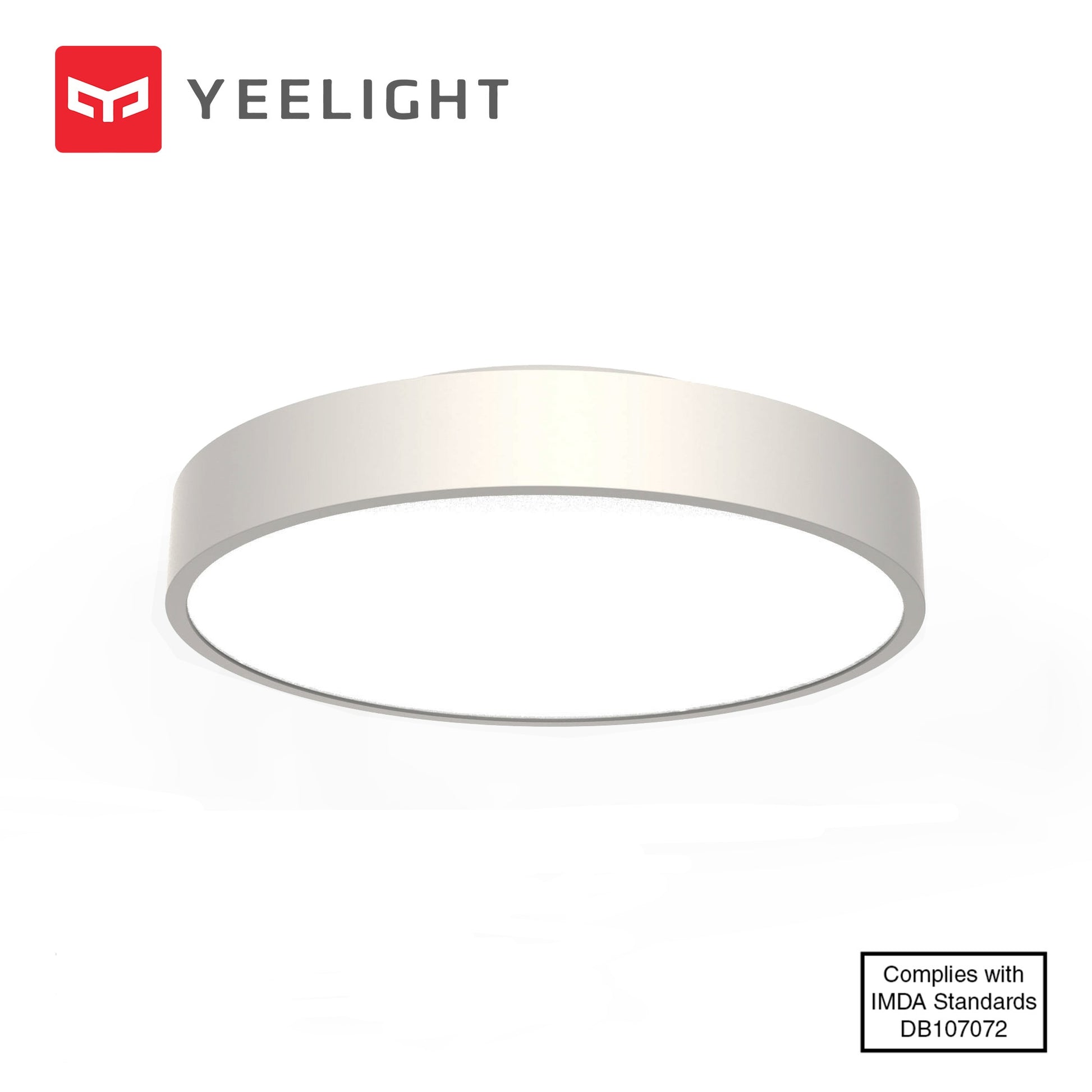 Yeelight LUNA LED Ceiling Light 28W (White) - Three Cubes Lightings (Singapore)