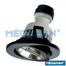 MAX Adjustable Recessed Downlight (PAR16) Megaman® Holder (GU10) - Three Cubes Lightings (Singapore)
