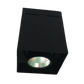 LED Black Square Surface Mount Downlights (18W/25W) - Three Cubes Lightings (Singapore)