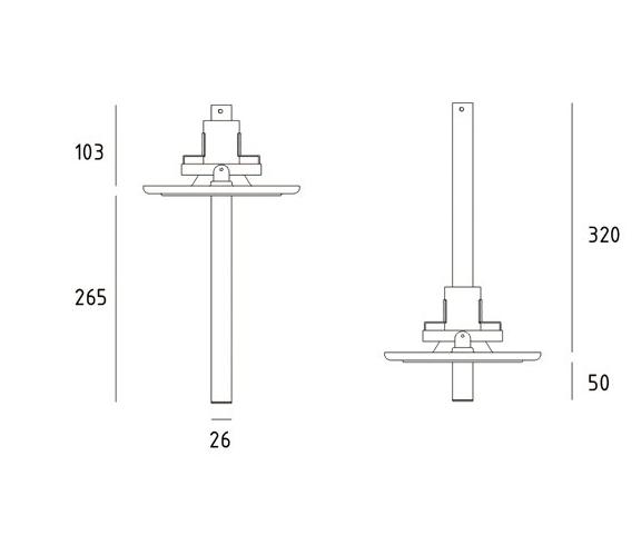 Akiya Frameless LED Light Stick Extend-able (False Ceiling) - Three Cubes Lightings (Singapore)