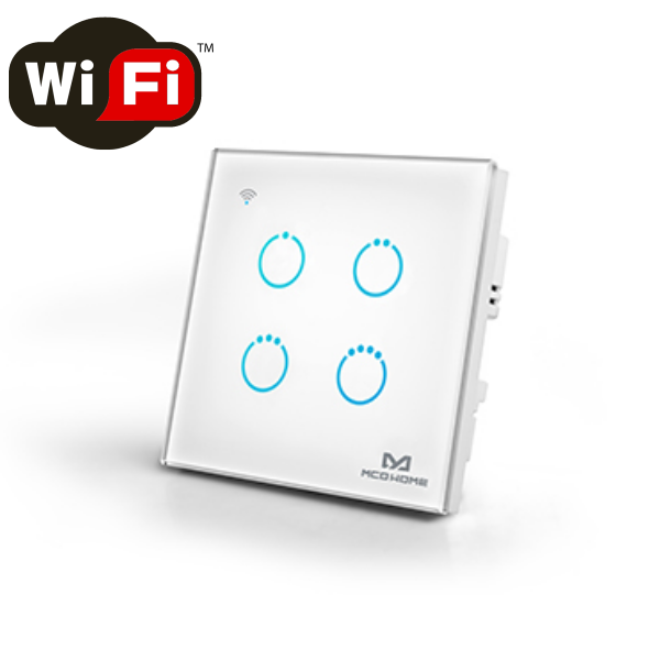 MCO Home Wifi Touch Panel Switch (Four button)