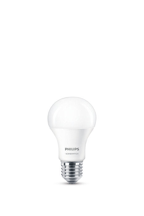 Philips LED MyMoments 8W A60 E27 (Step Dimming) SceneSwitch Bulb - Three Cubes Lightings (Singapore)