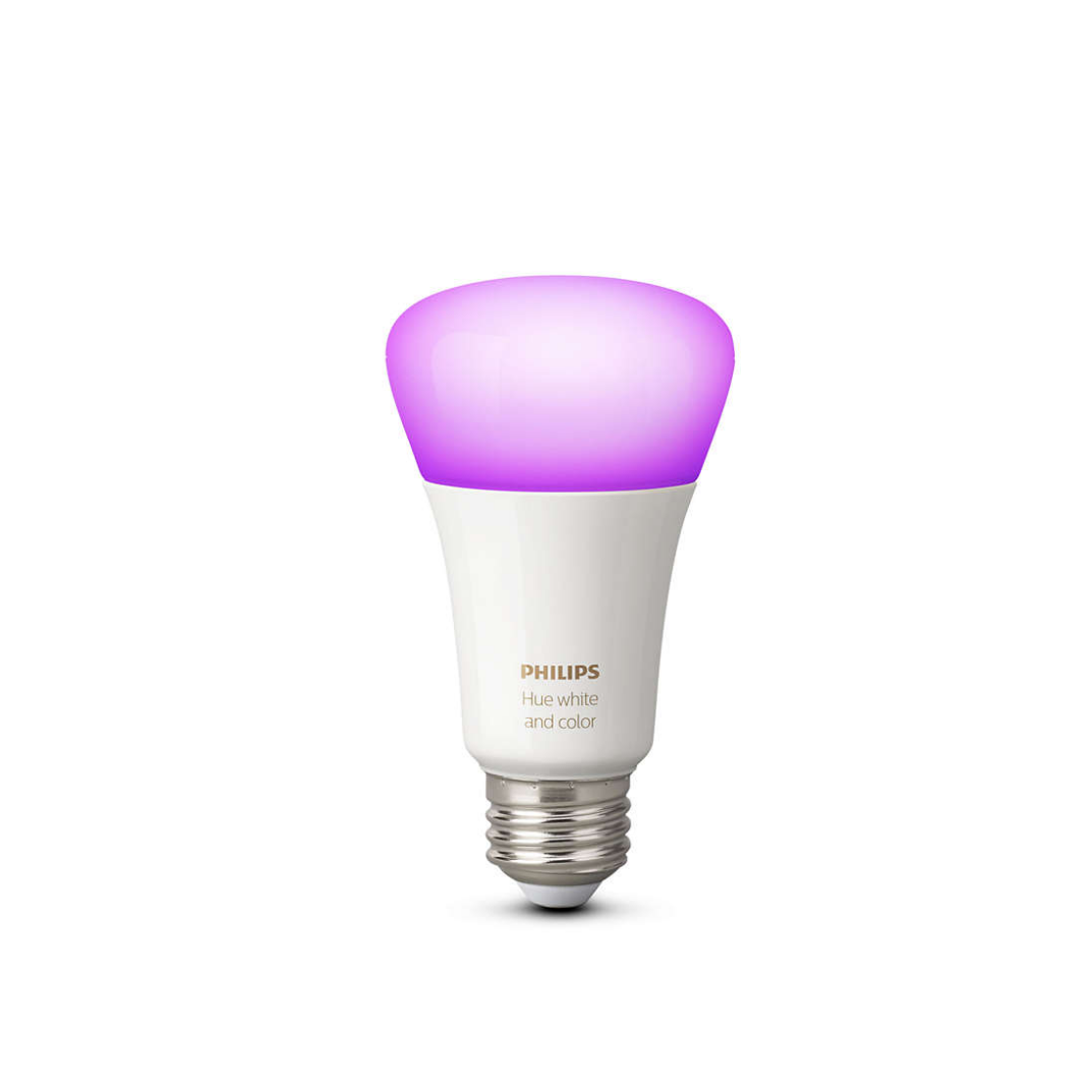 Philips Hue White and Colour Ambiance E27 Single Bulb