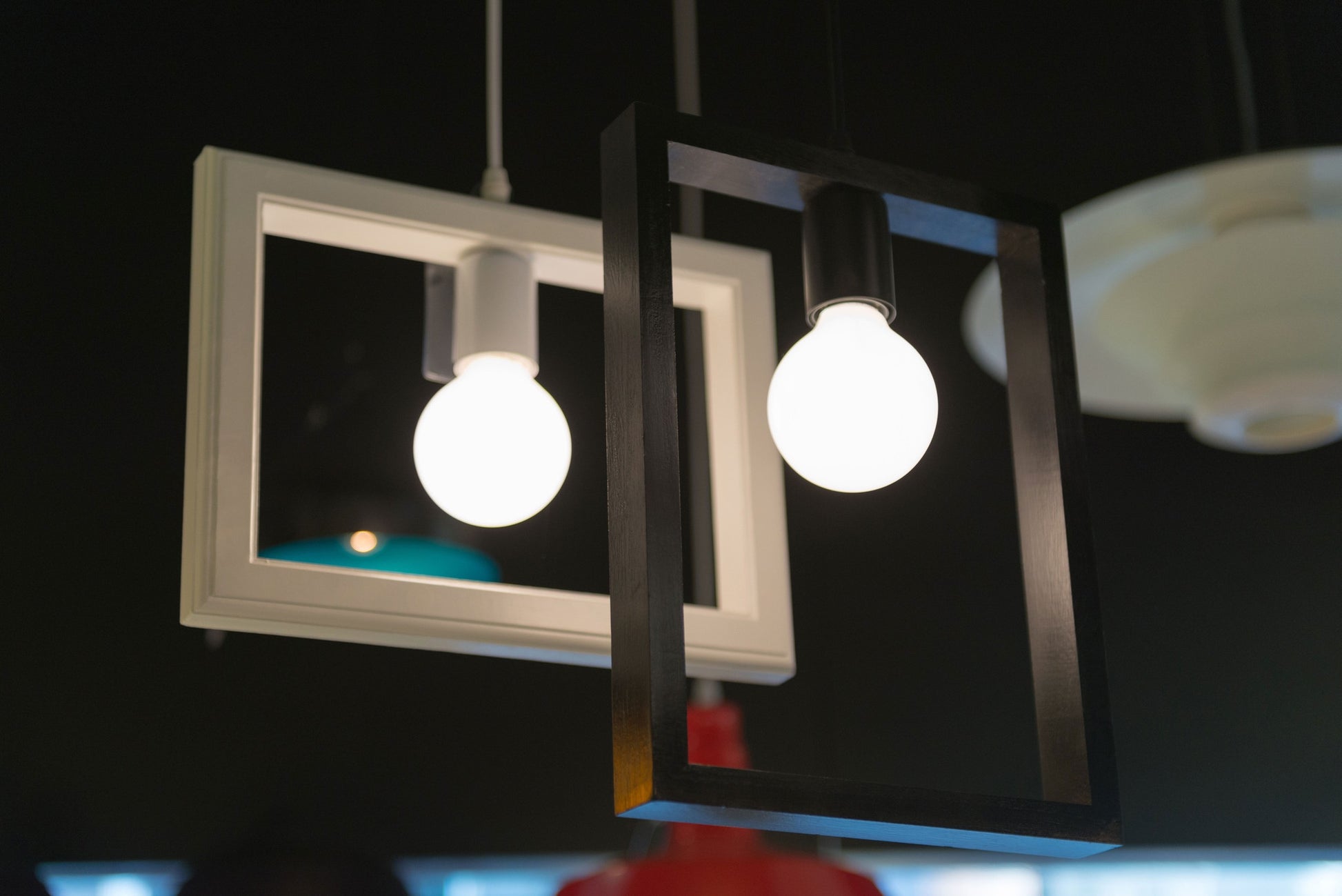 Pendant Lamp (FRAMES) - Three Cubes Lightings (Singapore)
