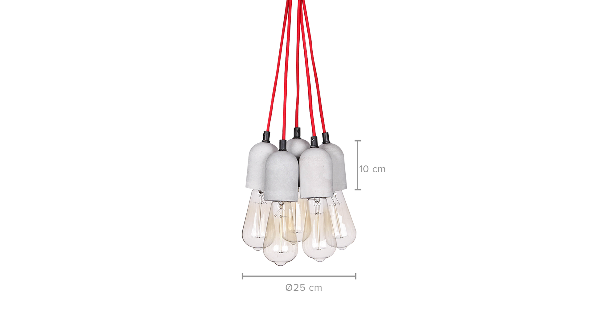 Pendant Lamp (BARON) - Three Cubes Lightings (Singapore)