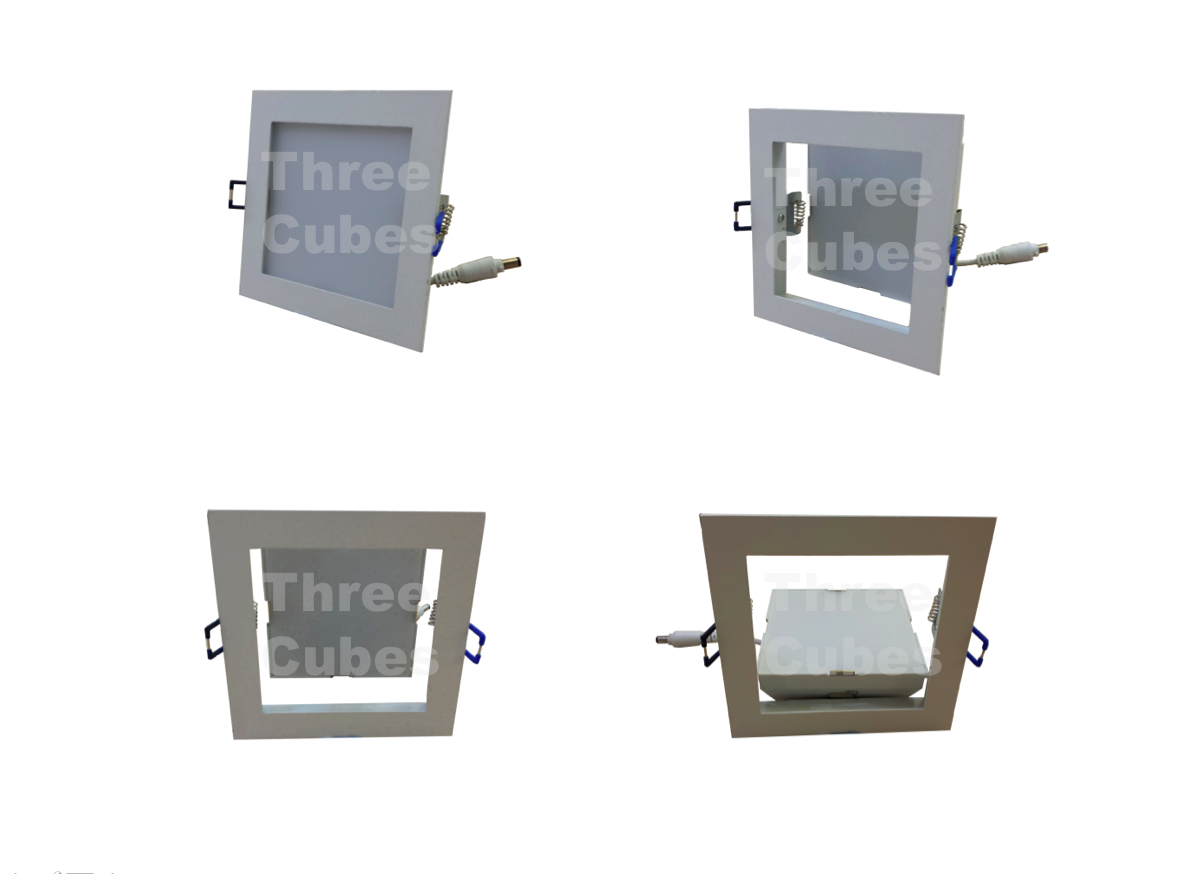 LED Downlights (Removable Frame) with Safety Mark Driver - Three Cubes Lightings (Singapore)