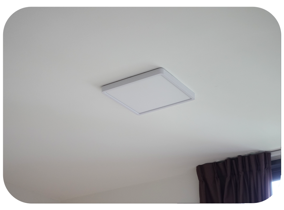 NEAR LED Ceiling Light Smart Wi-Fi, Square, 24W/45W (White to Warm)