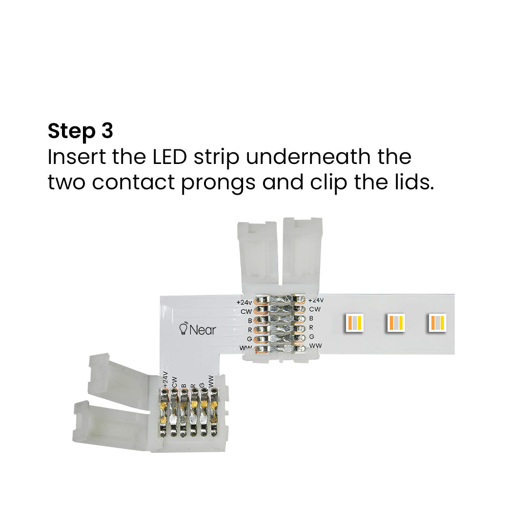 NEAR LED Strip L Connector for The LightStrip only