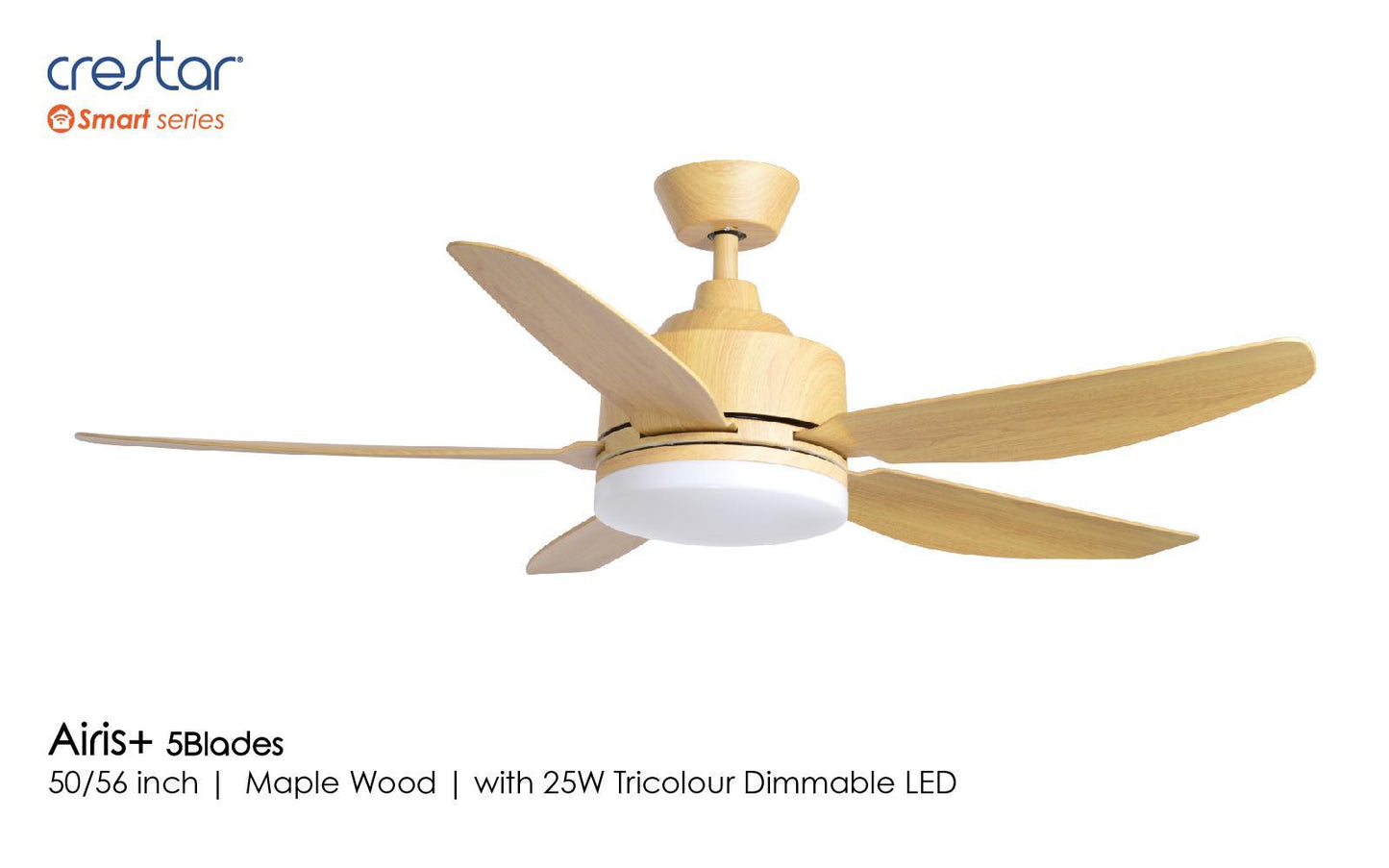 Crestar DC Motor FAN Airis+ 5Blades SMART series