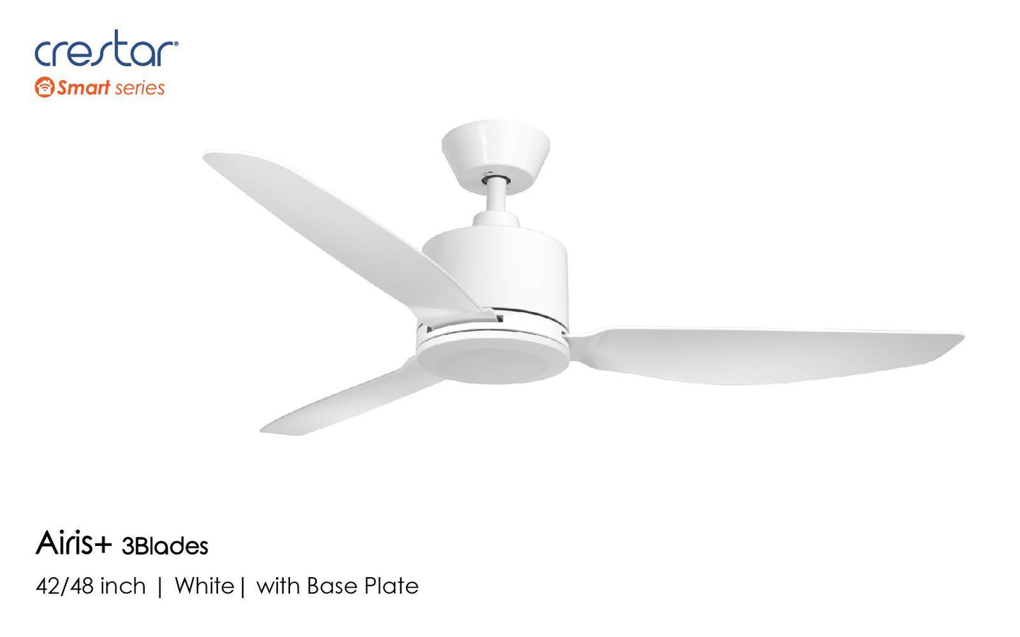 Crestar DC Motor FAN Airis+ 3Blades SMART series