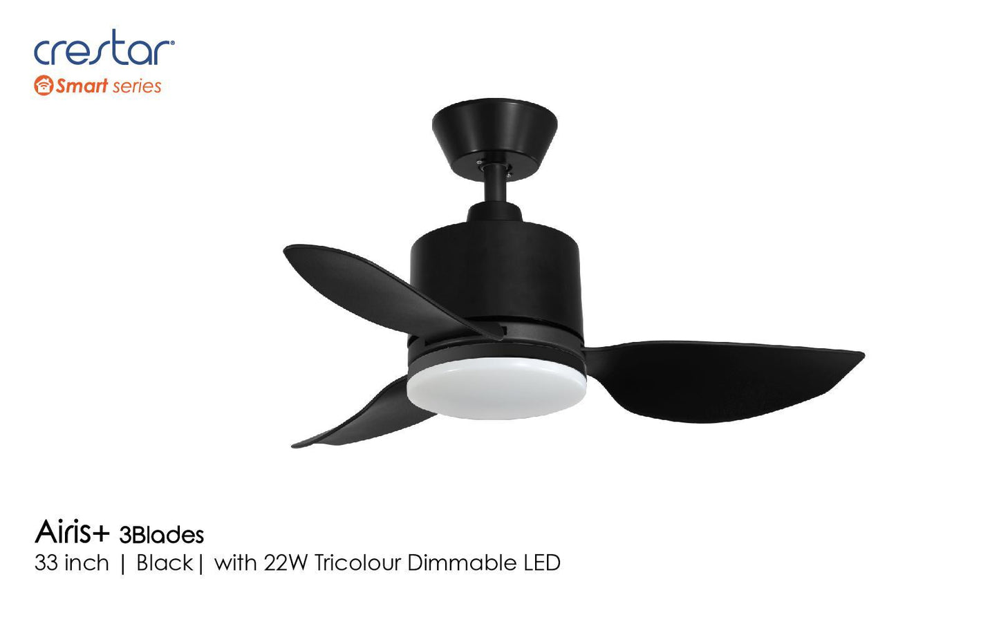 Crestar DC Motor FAN Airis+ 3Blades SMART series