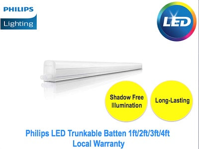 Philips LED T5 Linear Trunkable - Three Cubes Lightings (Singapore)